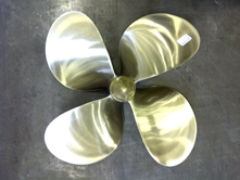 Link to Invicta Marine Ltd for propeller supply, repair and modifications